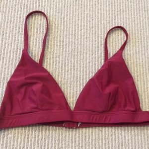 RED BIKINI TOP
